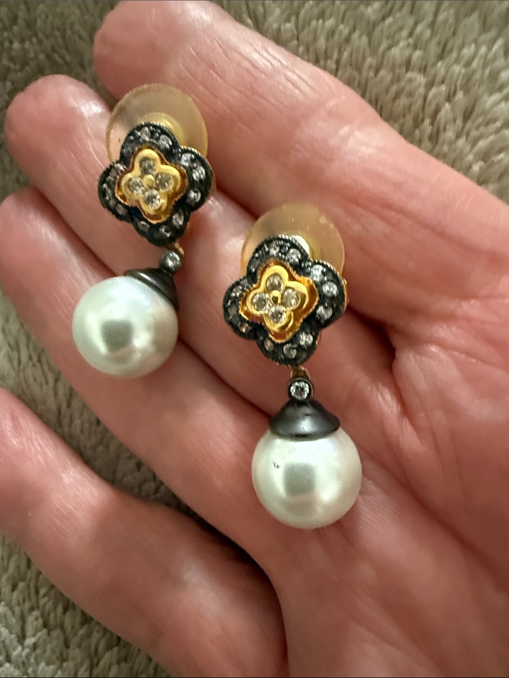 Freida Rothman earrings - Picture 2 of 4
